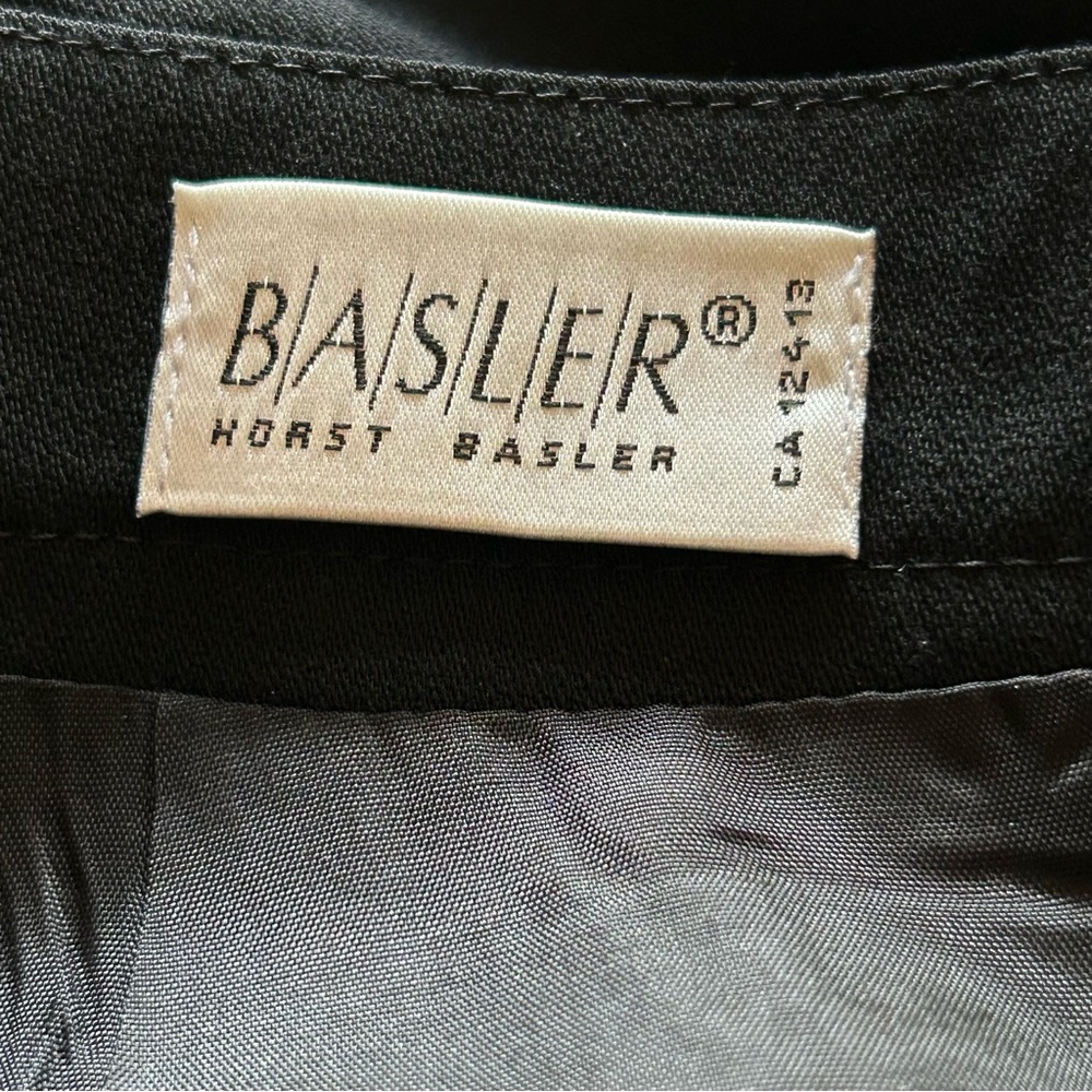 Basler Horst Basler Black Wool Blend Pencil Skirt Womens EU 42 UK 16 Career - Picture 7 of 9